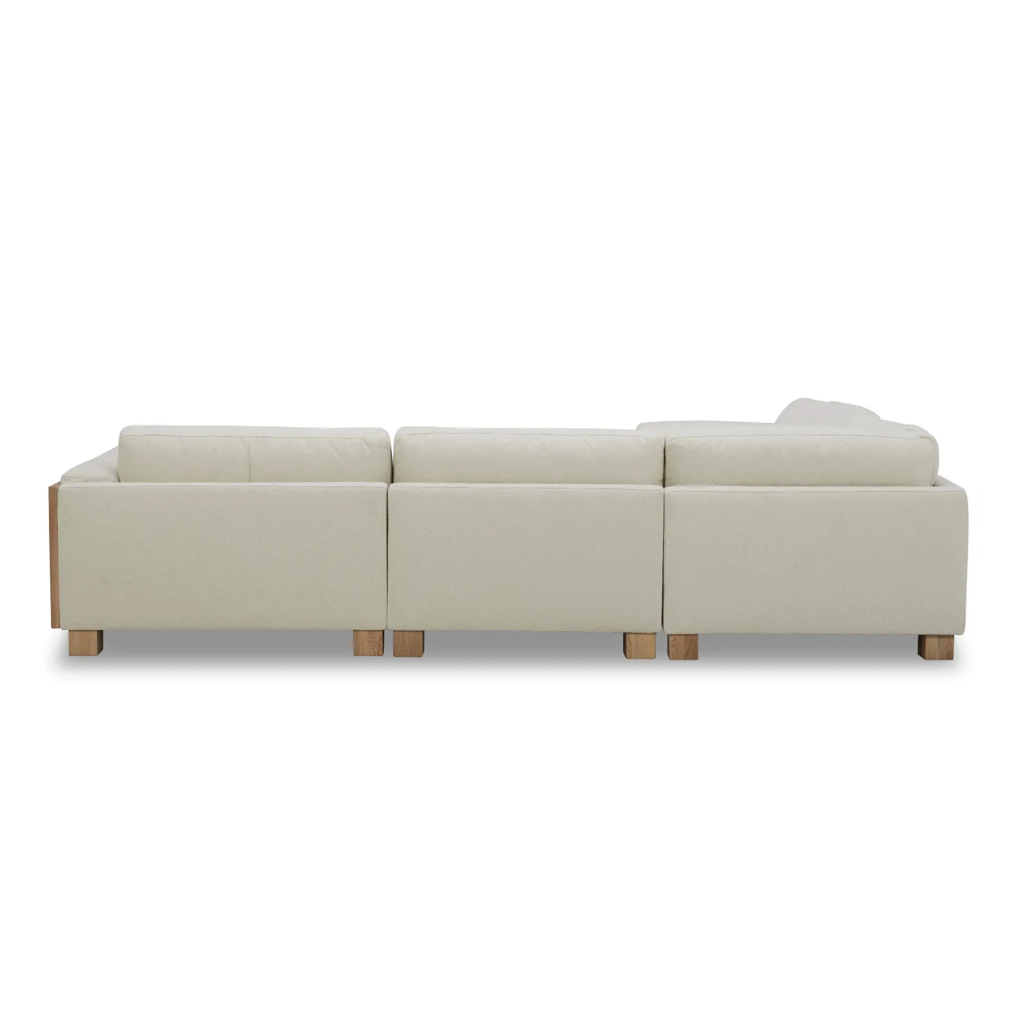 Cayman 5pc Mellow Ivory Sectional