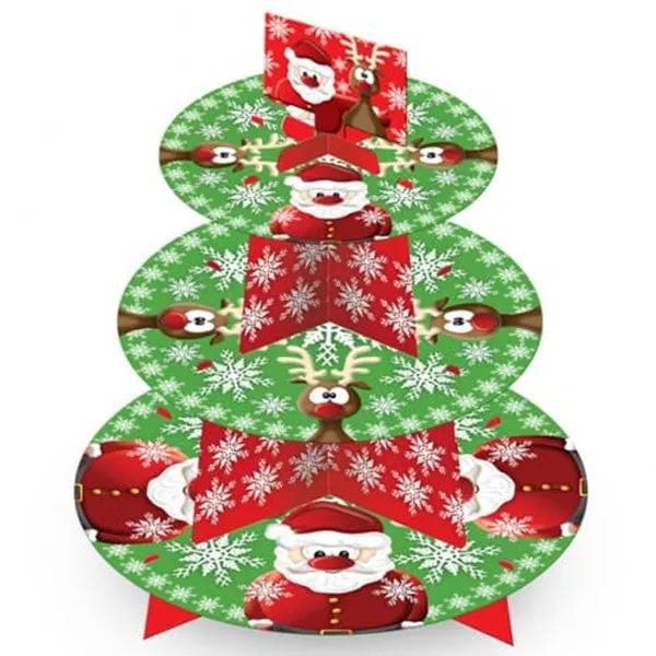 Christmas Cup Cake Stand