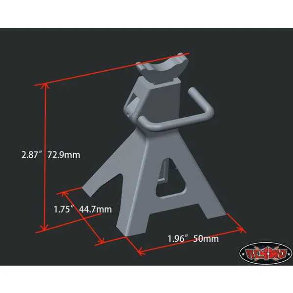 Chubby 6 TON Scale Jack Stands