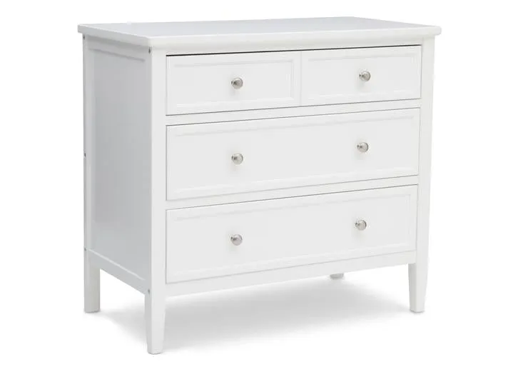 Classic 3 Drawer Dresser with Interlocking Drawers