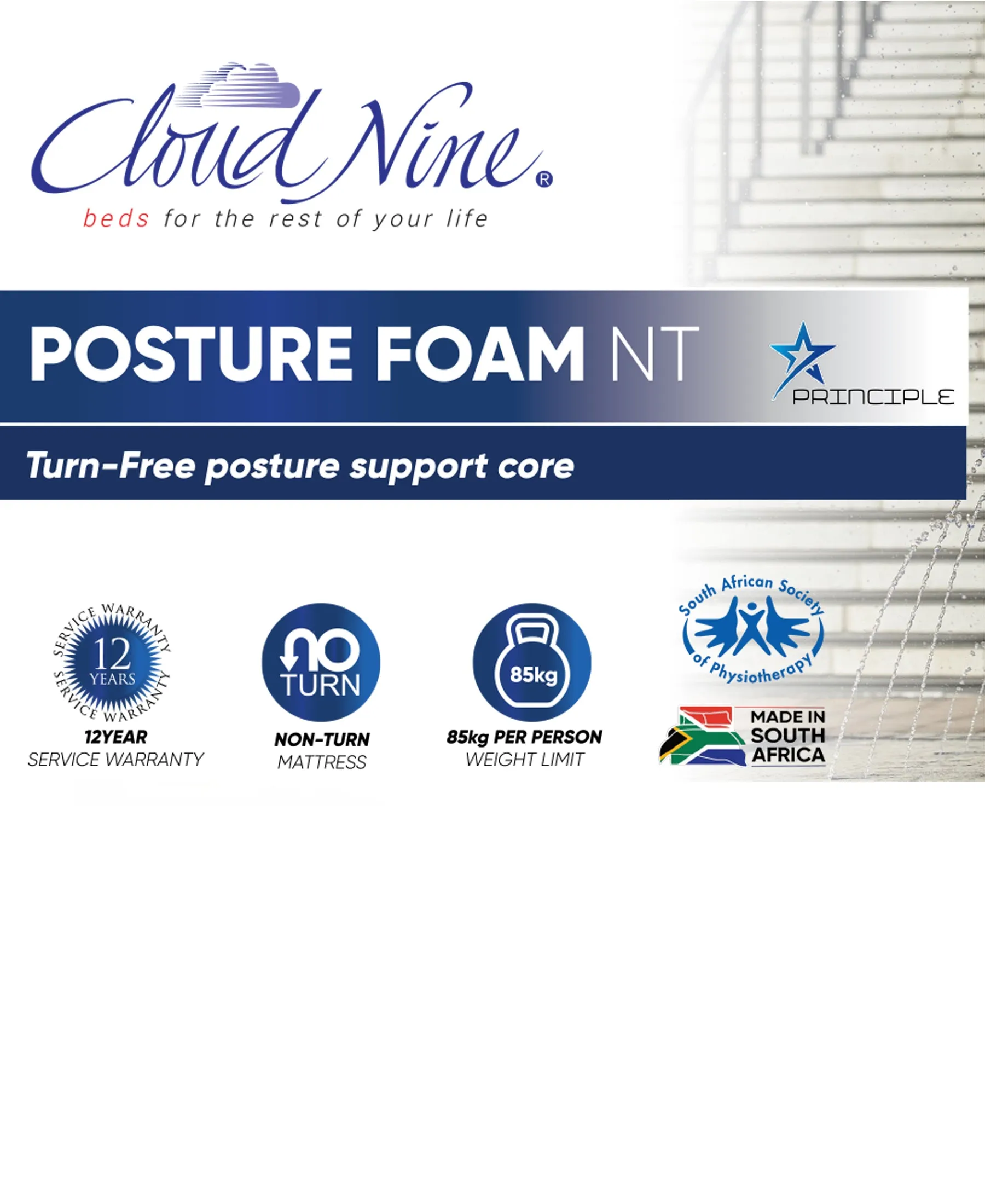 Cloud Nine Posture Foam NT Single Bed