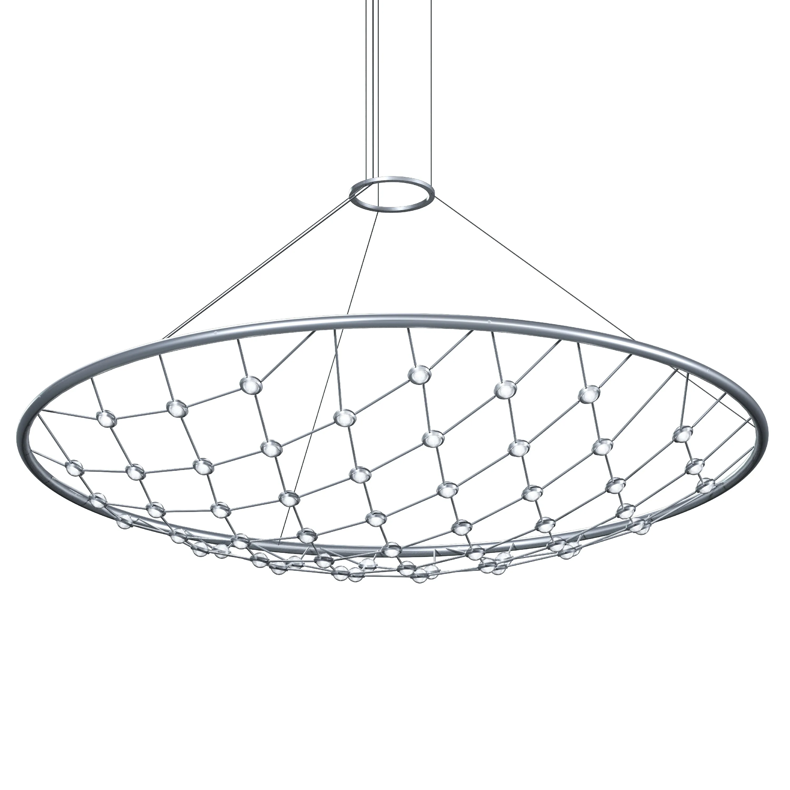 Constellation Galaxy Matrix Round LED Pendant Light