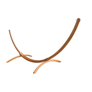 Curved Wooden Hammock Stand