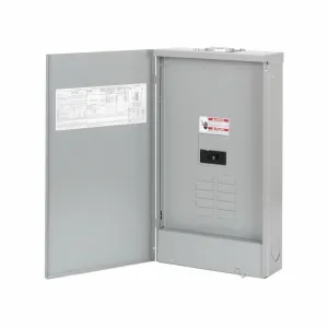 Cutler-Hammer BR816B200RF Load Center, 16 -Pole, 200 A, 8 -Space, NEMA 3R Enclosure, Flush, Surface Mounting