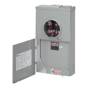 Cutler-Hammer MBT48B200BTS Meter Breaker, 8 -Pole, 200 A, 4 -Space, NEMA 3R Enclosure, Surface Mounting