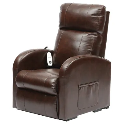 Daresbury PU Finish Single Motor Rise & Recline Chair