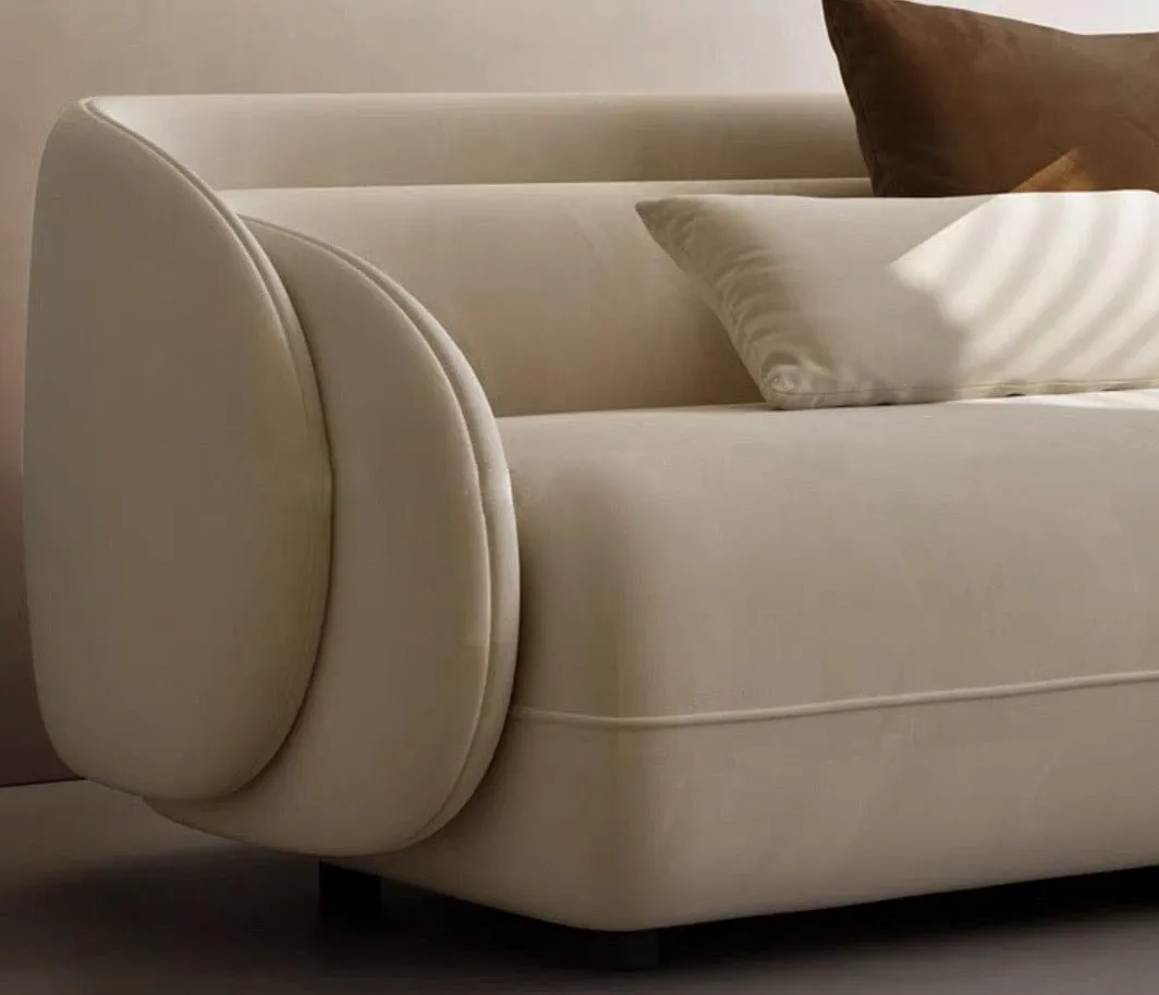 Dayton Scratch Resistant Curve Sofa