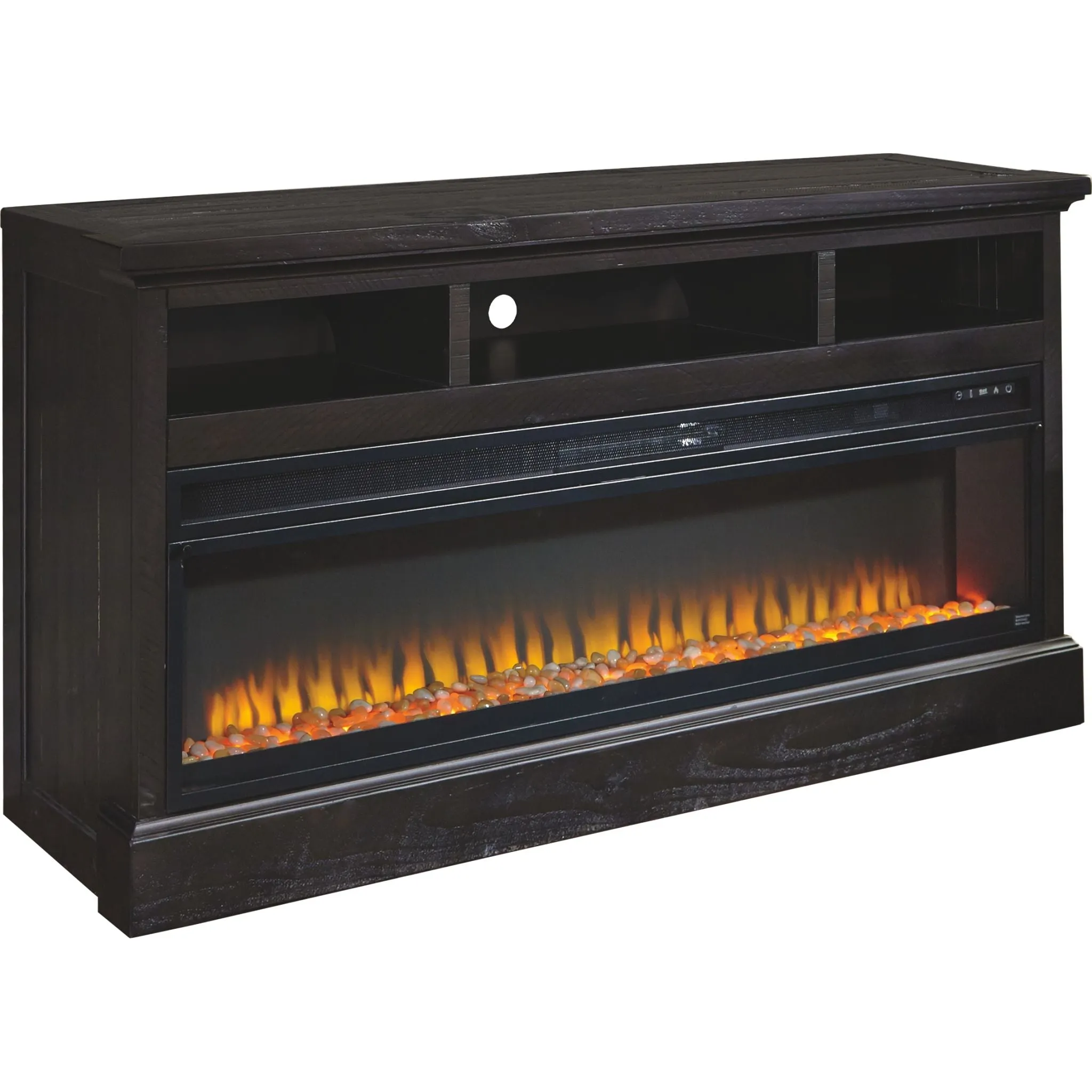 Entertainment Accessories Wide Fireplace Insert