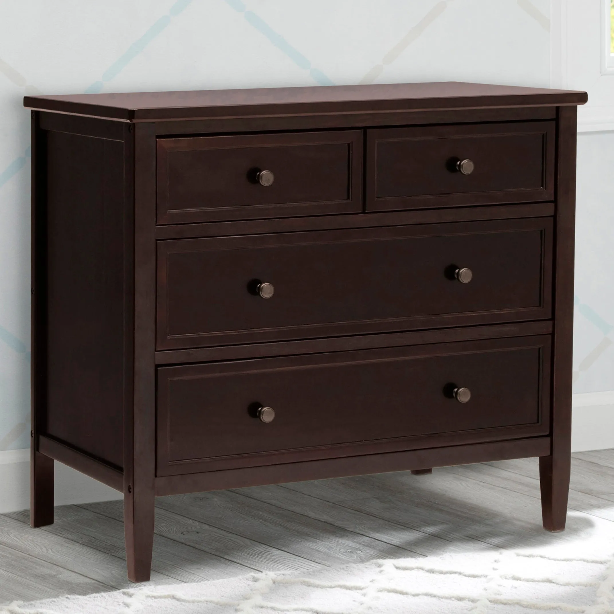 Epic 3 Drawer Dresser with Interlocking Drawers