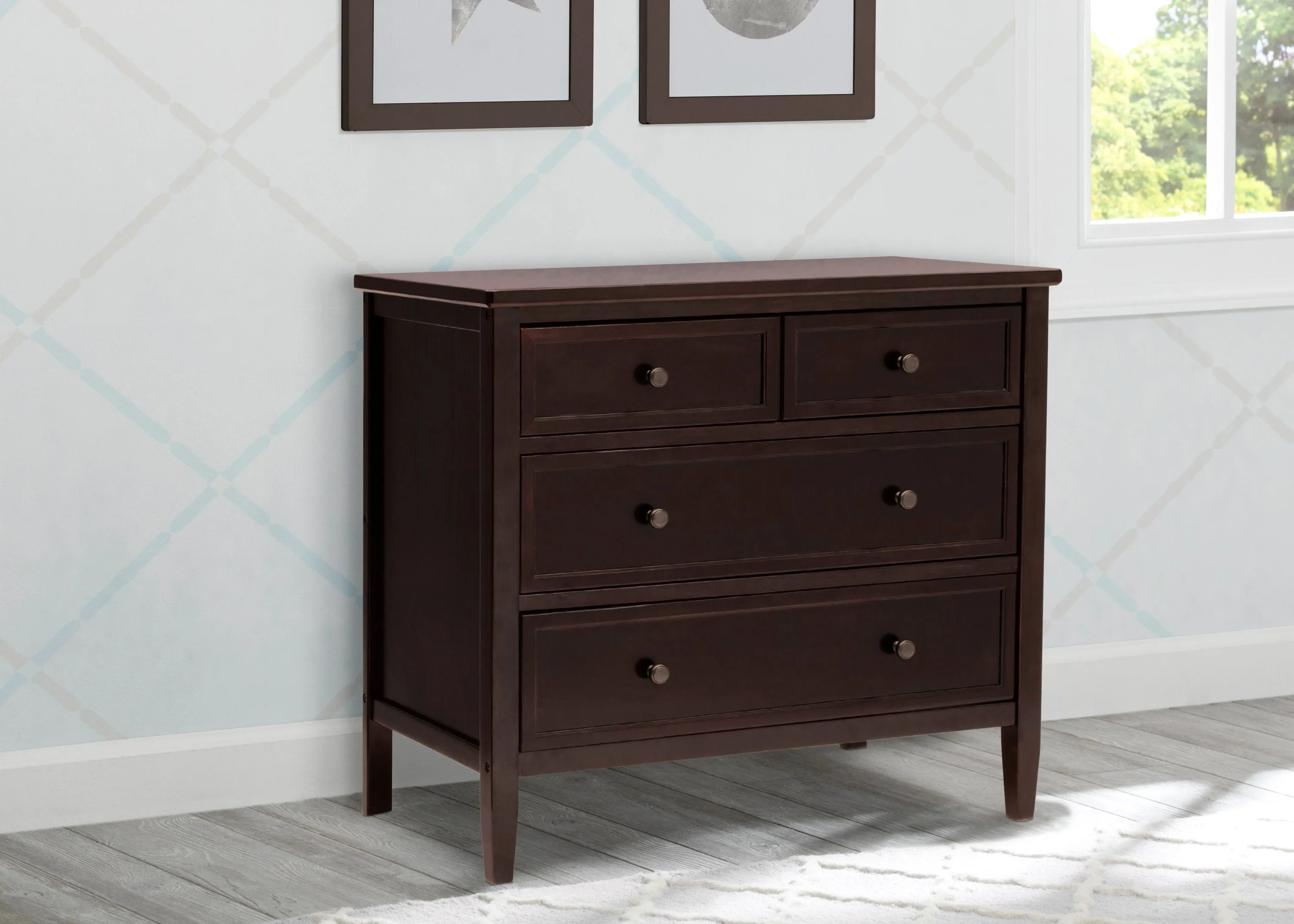 Epic 3 Drawer Dresser with Interlocking Drawers