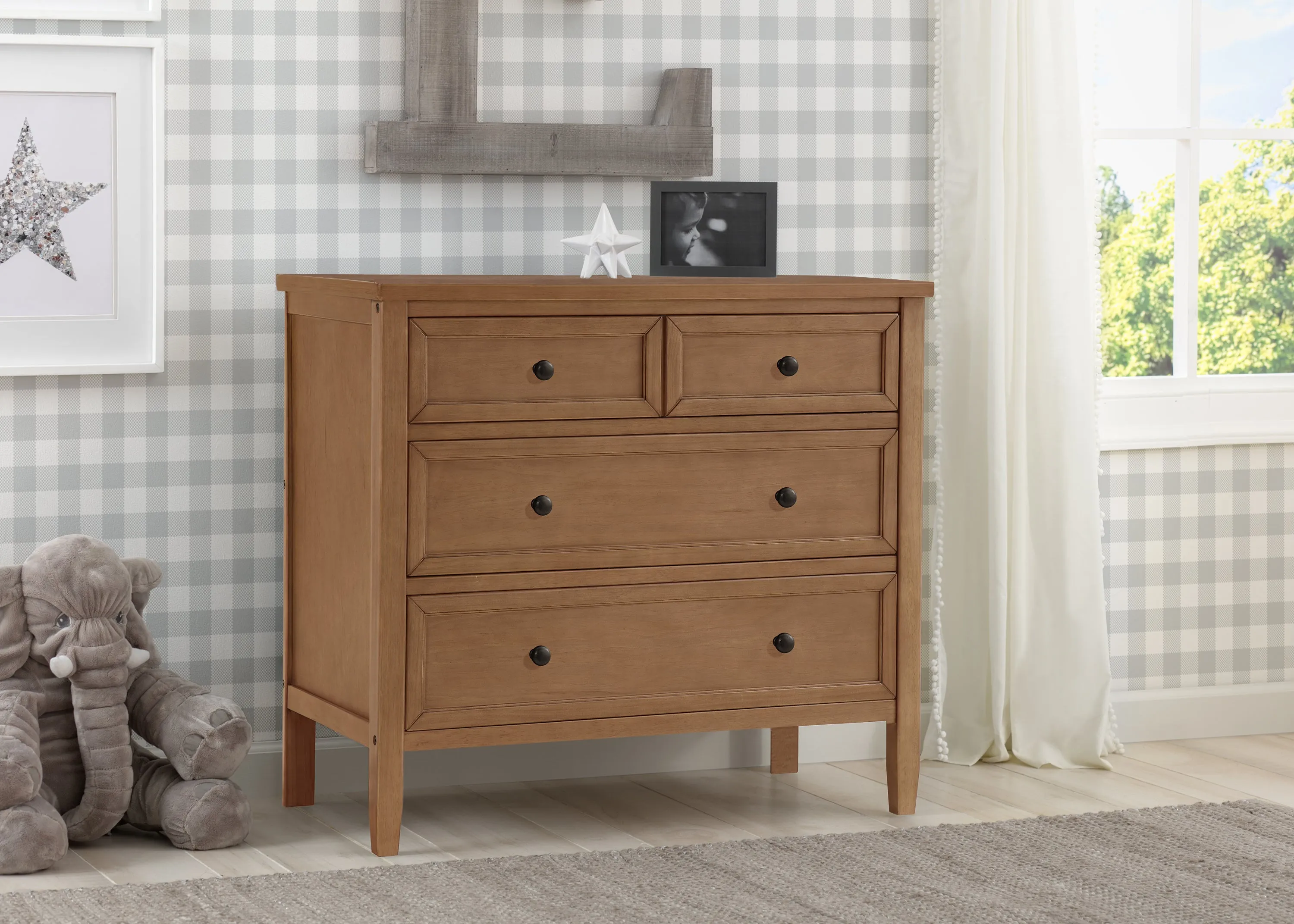 Epic 3 Drawer Dresser with Interlocking Drawers