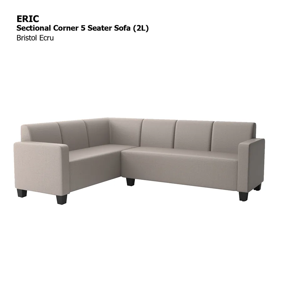 Eric Corner Sectional 5 Seat Sofa (2L) Sofa