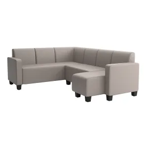 Eric Corner Sectional 5 Seat with Chaise (2L) Sofa