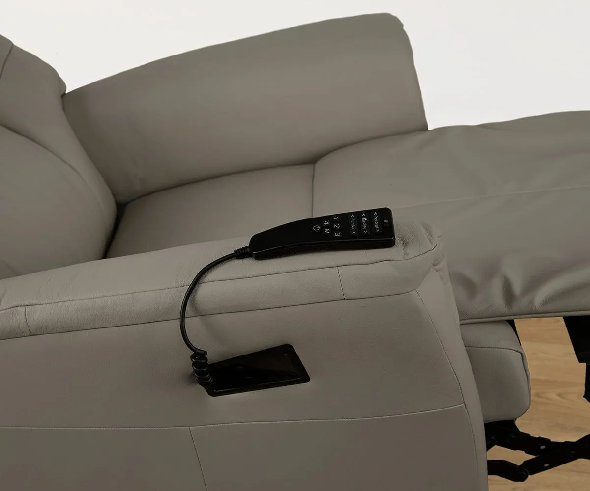 Espen Zero Gravity Power Leather Recliner