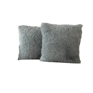 Faux Fur Throw Pillow Covers