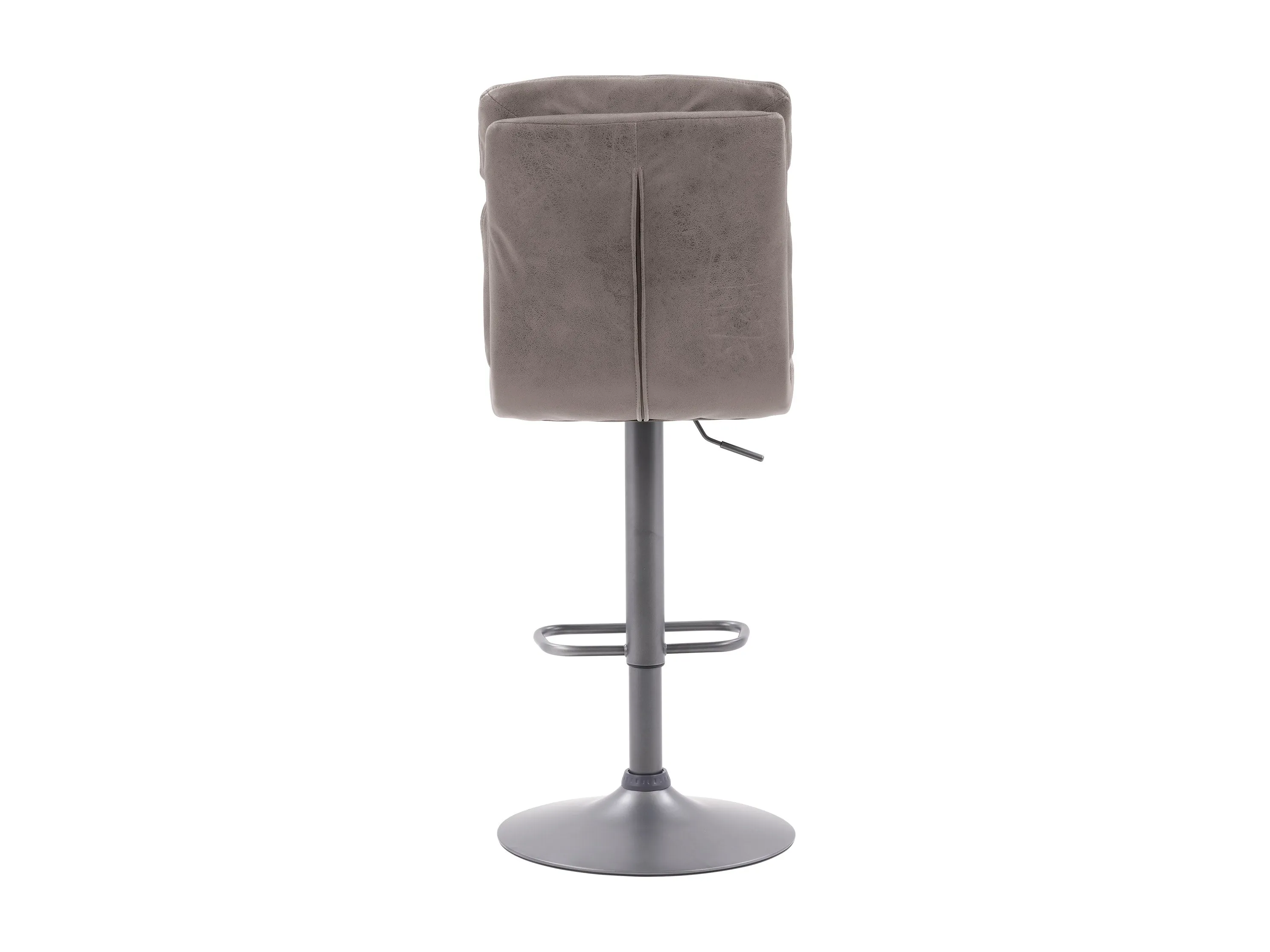 Grey Swivel Bar Stools Set of 2