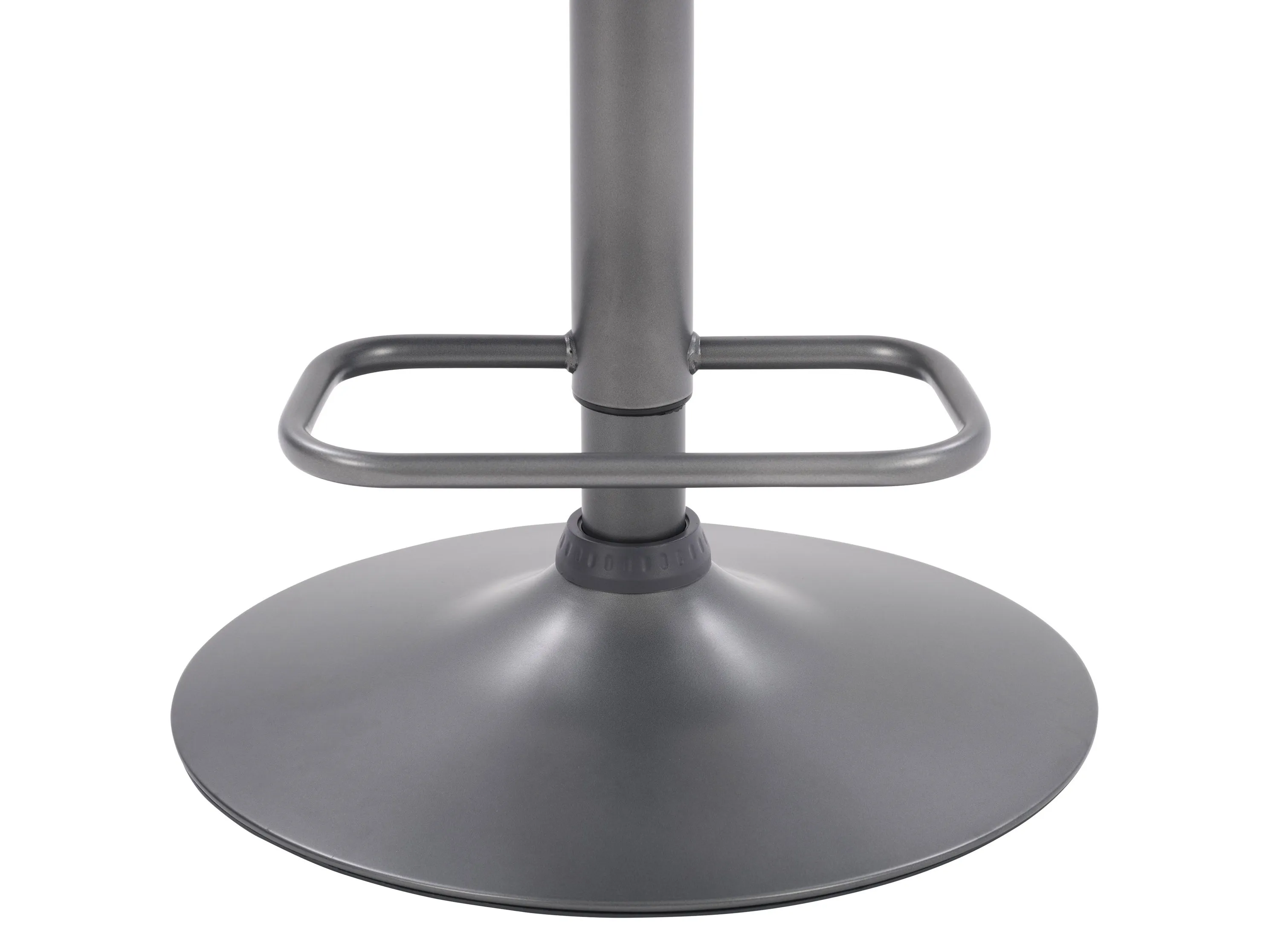 Grey Swivel Bar Stools, Set of 2