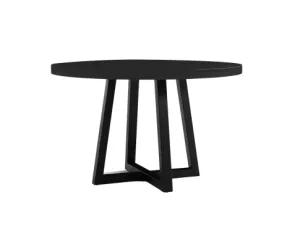 Harry 4 Seater Dining Table in Black