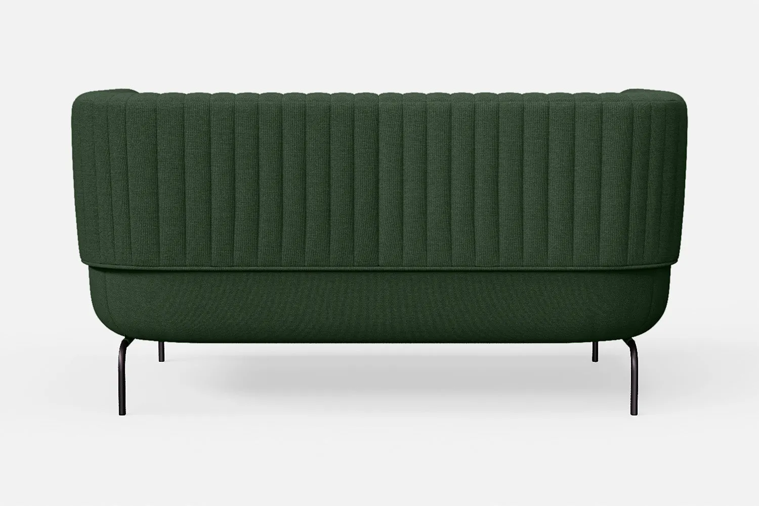 Jackson 2 Seater Sofa Forest Green Linen Fabric