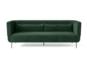 Jackson 3 Seater Sofa Green Velvet