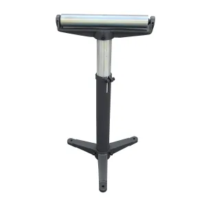 KANG Industrial RB-1100 Stands and Supports, Adjustable 620mm to 1100mm Tall Pedestal Roller Stand with Ball Bearing Roller, 300kg Material Support