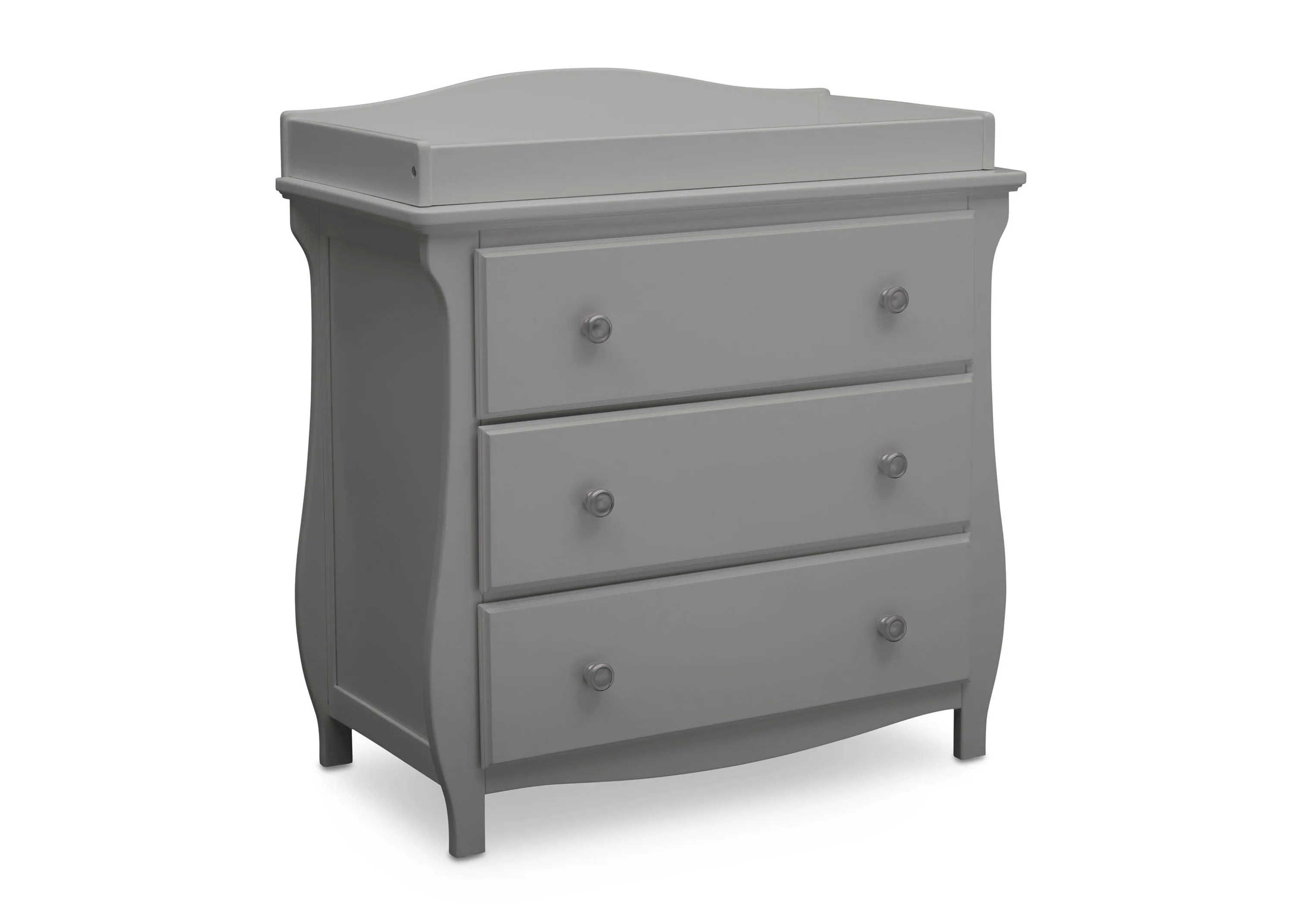 Lancaster 3 Drawer Dresser with Changing Top and Interlocking Drawers