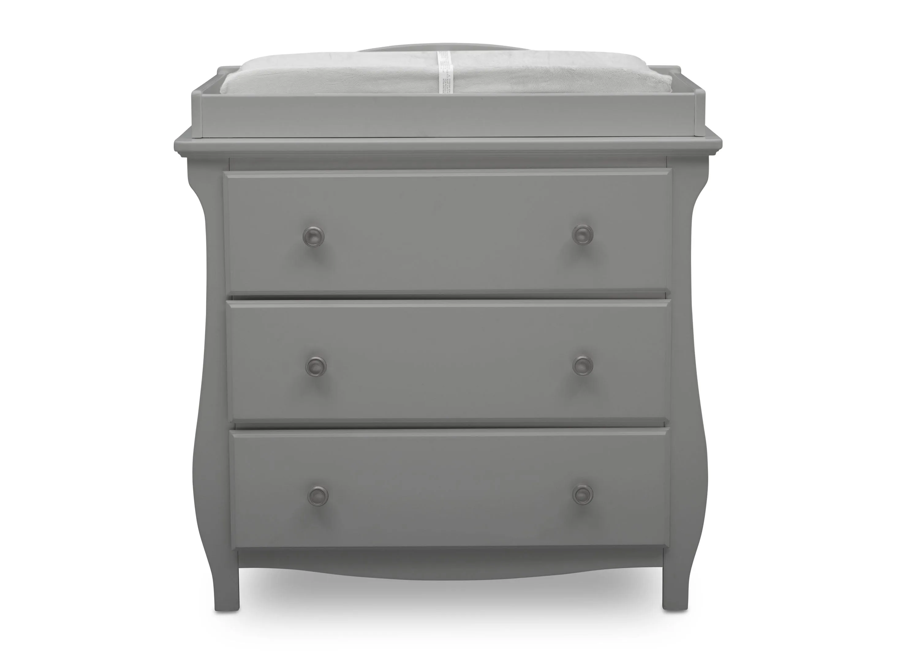 Lancaster 3 Drawer Dresser with Changing Top and Interlocking Drawers