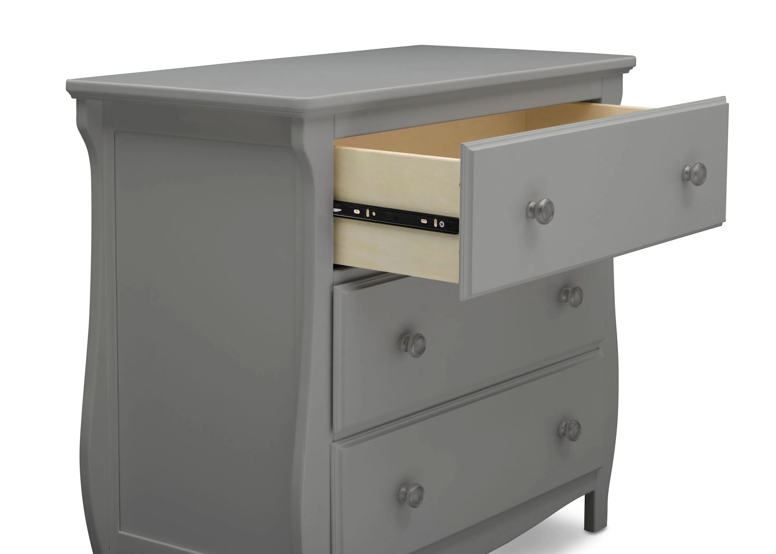 Lancaster 3 Drawer Dresser with Changing Top and Interlocking Drawers