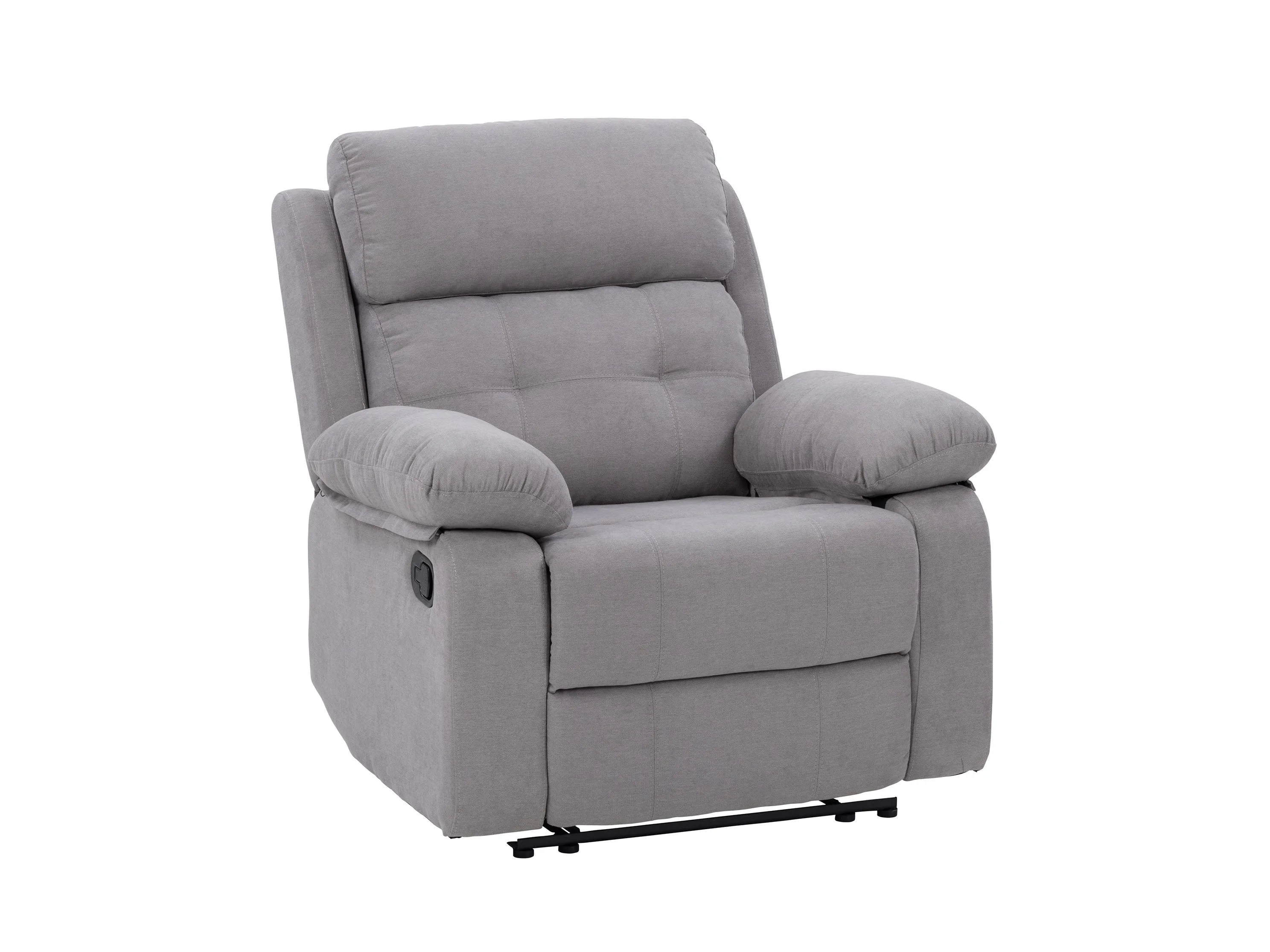 Light Grey Extra Wide Recliner