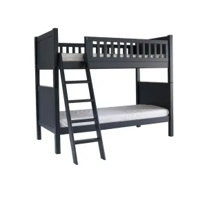 Little Folks Furniture - Fargo Bunk Bed in Painswick Blue