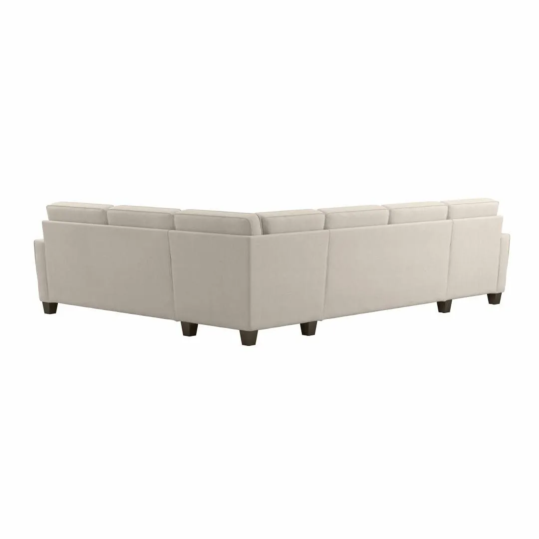 Moscow 7 Seater U Shape Fabric Sofa For Living Room, Bedroom, And Office | 7 Seater U Shaped Sofa