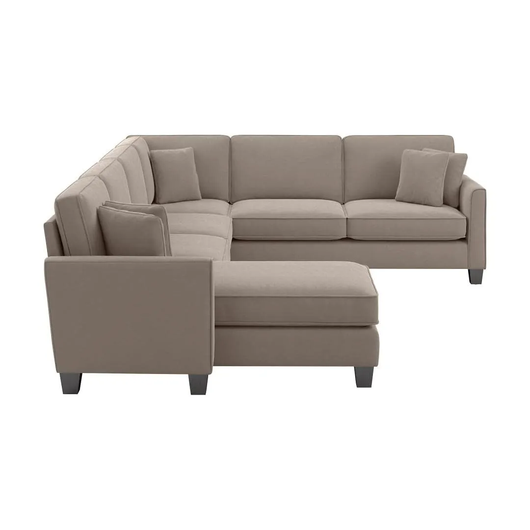 Moscow 7 Seater U Shape Fabric Sofa For Living Room, Bedroom, And Office | 7 Seater U Shaped Sofa