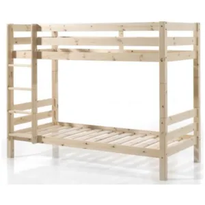 Natural Bunk Beds 160cm by Vipack Pino