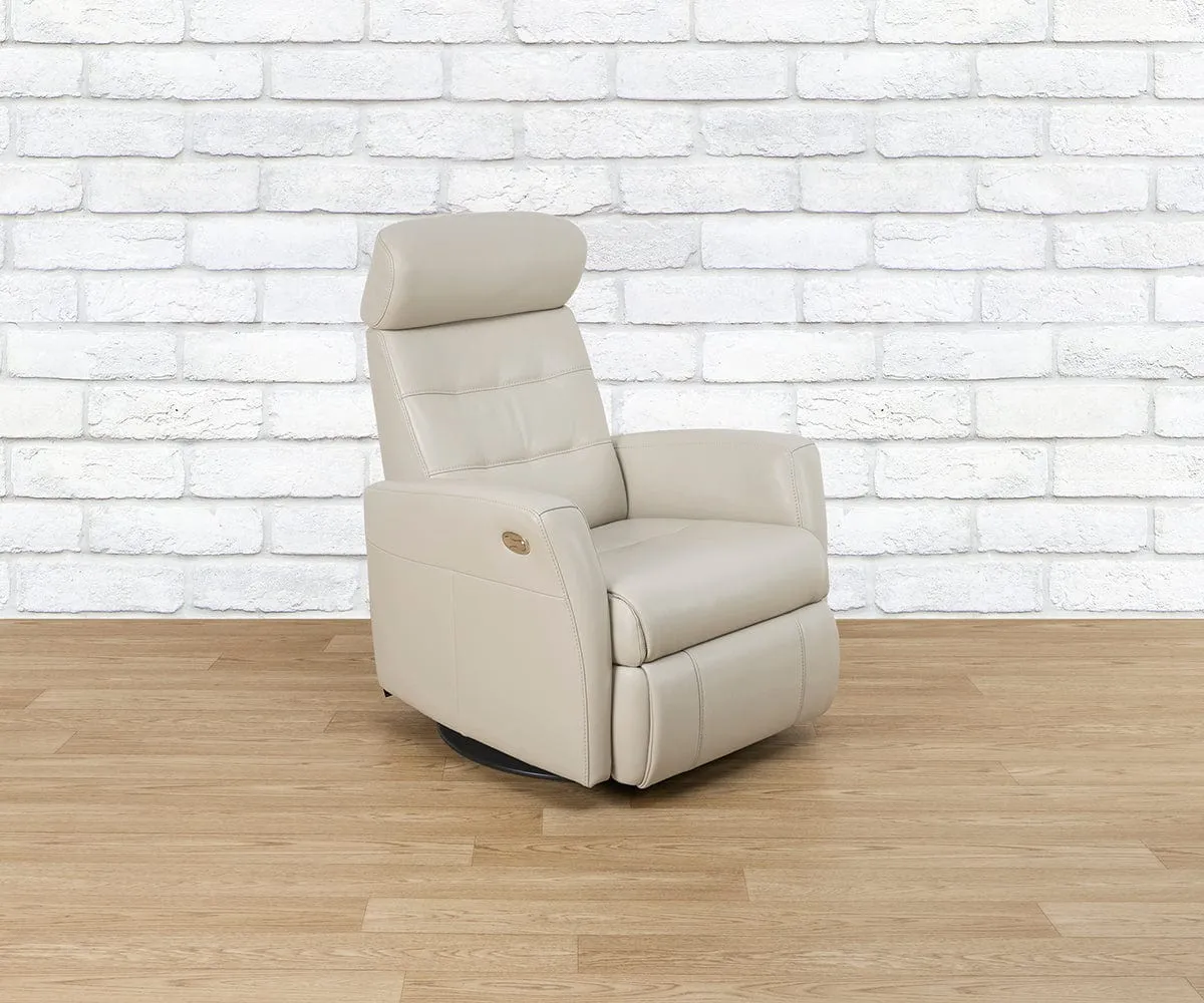 Norrell Lift Power Leather Recliner