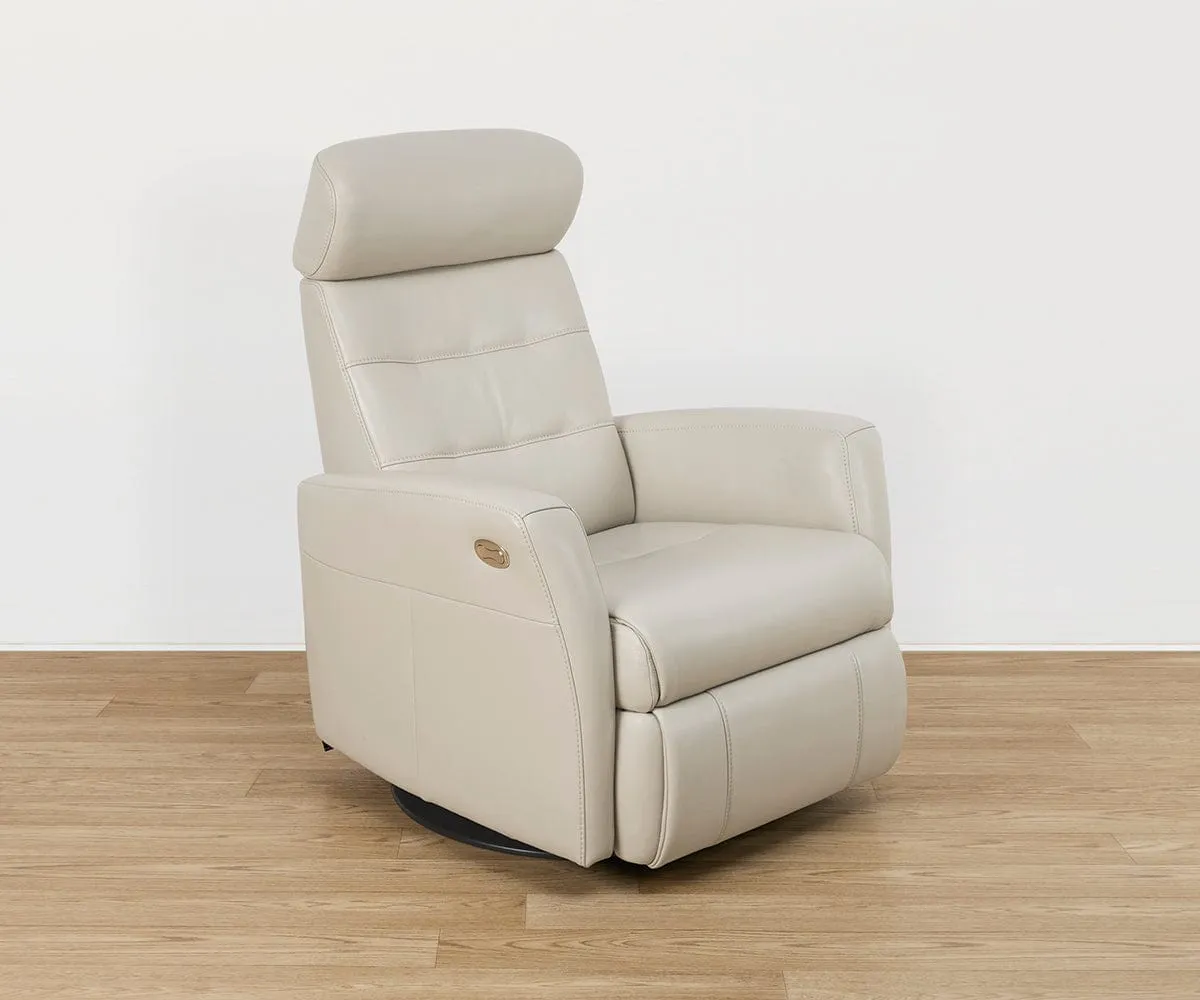 Norrell Lift Power Leather Recliner