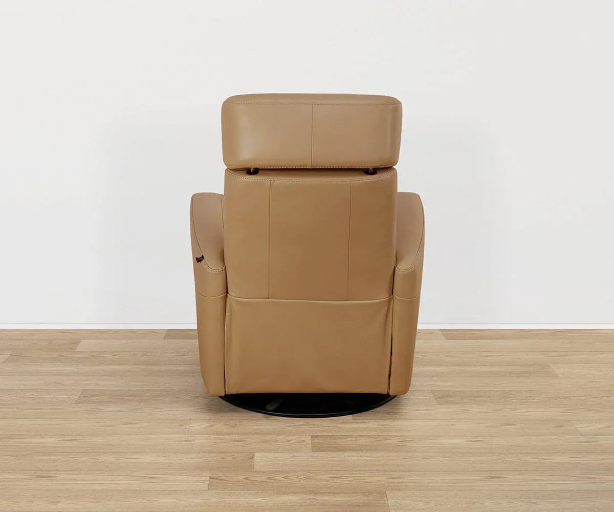 Norrell Power Leather Recliner