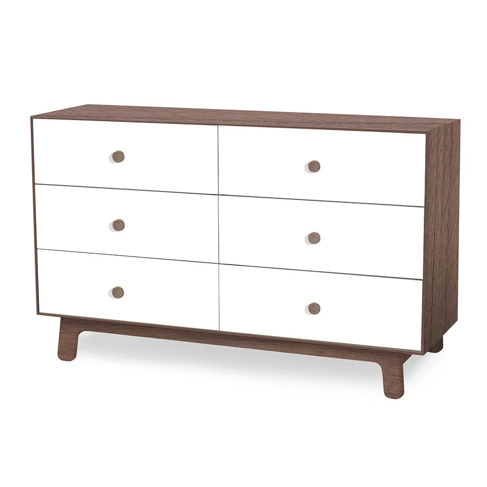 Oeuf Merlin 6 Drawer Dresser - Sparrow