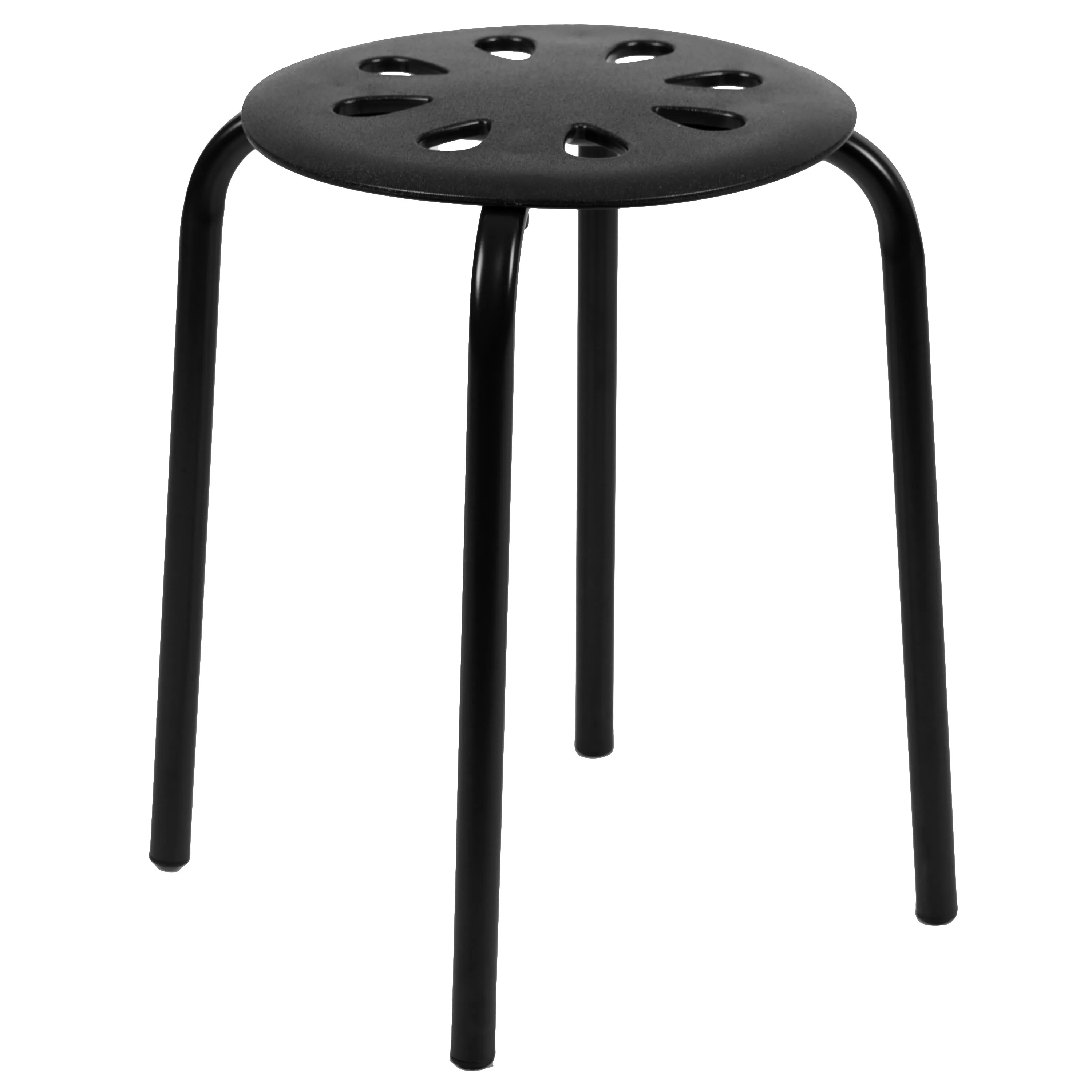 Plastic Nesting Stack Stools, 17.5"Height (5 Pack)