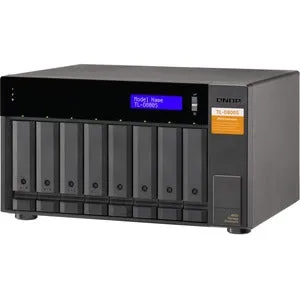 QNAP TL-D800S Drive Enclosure SATA/600 - Mini-SAS Host Interface Tower