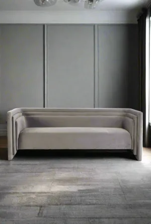 Quadra Gray Modern Sofa