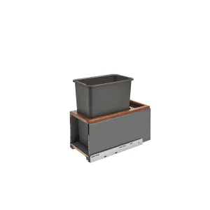 Rev-A-Shelf / 5LB-1230OGWN-113 / Legrabox Pullout Waste/Trash Container w/ Soft-Close