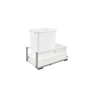 Rev-A-Shelf / TWCSC-15DM-1 / Tandem Pullout Waste/Trash Container w/ Soft-Close