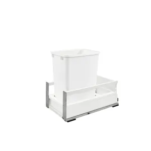 Rev-A-Shelf / TWCSD-1550DM-1 / Tandem Pullout Waste/Trash Container w/ Soft-Close and SERVO-DRIVE System