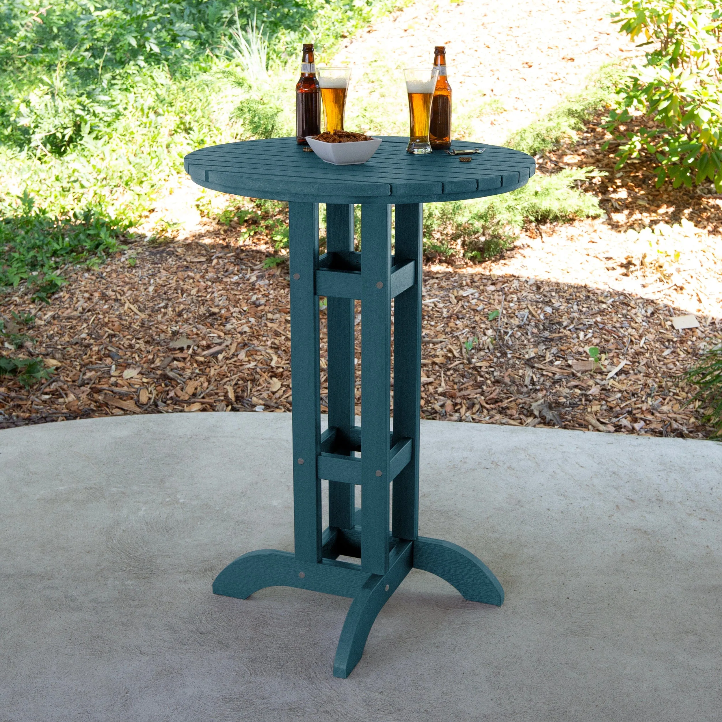 Round 30" Diameter Bistro Table - Bar Height