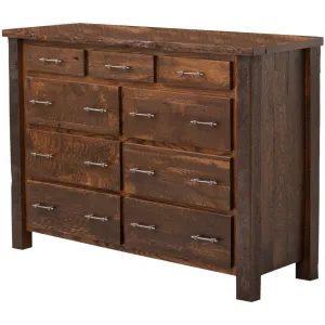 Silverton 9-Drawer Tall Dresser