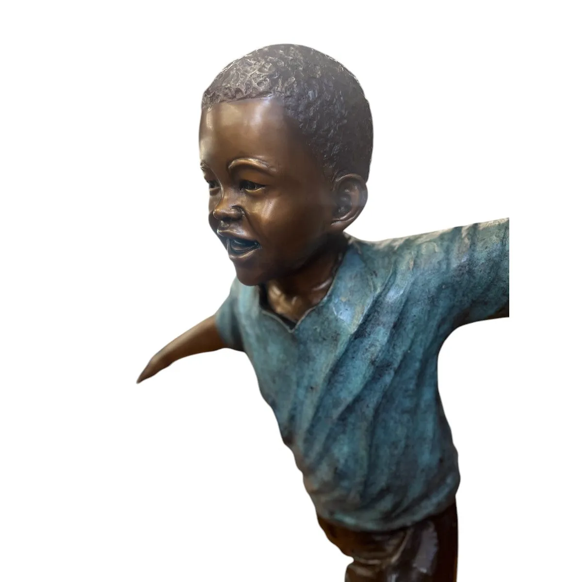 Soccer Kicker Statue