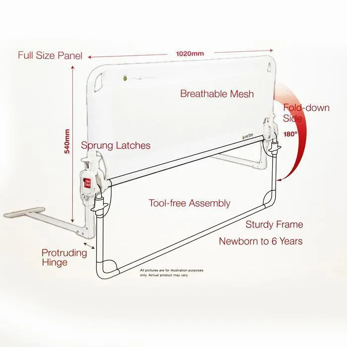 VeeBee Fold Down Bedguard