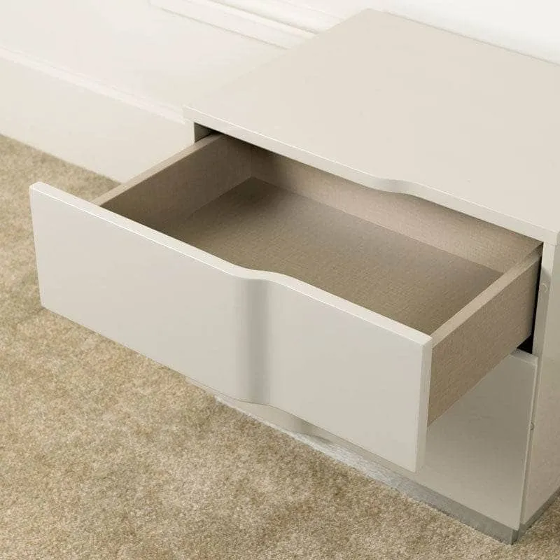 Verona Nightstand - Cashmere